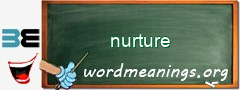 WordMeaning blackboard for nurture